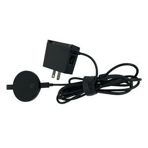 Google Chromecast Ultra Streaming Media Player HDMI Wi-Fi Black Power Adapter